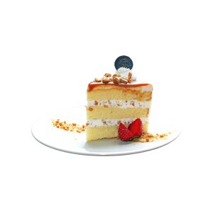 Classic Almond Butterscotch Cake
